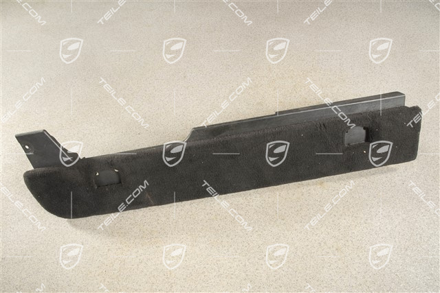 Auflage, Kofferraum, Tuftingvelours, Schwarz, R