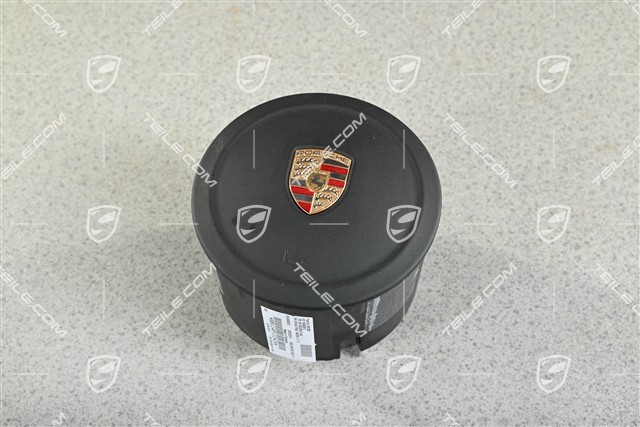 Airbag, Leder, schwarz