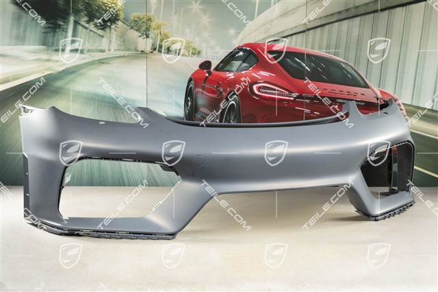 Front bumper, Spyder, with headlamp washer