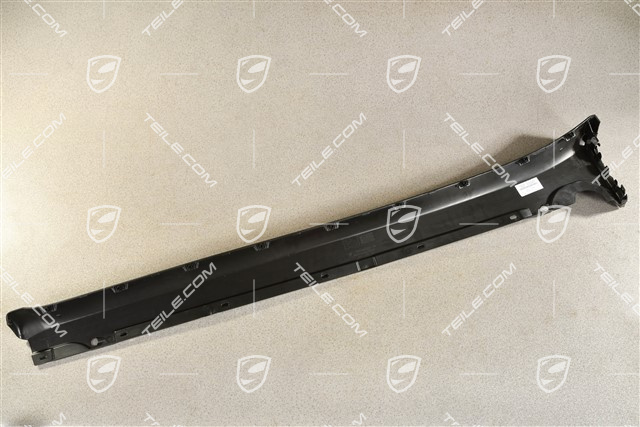 Sill cover, satin black, C4 / C4S / Turbo / GT3 RS, R
