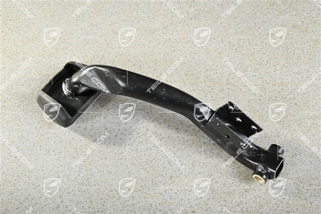 Brake pedal with pad / pedal cap, stainless steel