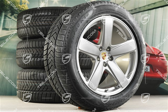 19-inch "Sport Classic" winter wheels set, rims 8,5J x 19 ET21 + 9J x 19 ET21 + Pirelli winter tyres 235/55 R19 + 255/50 R19, with TPMS