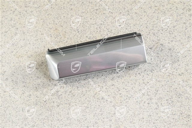 Zierleiste für Schalttafelverkleidung, Galvanosilber, RHD, L