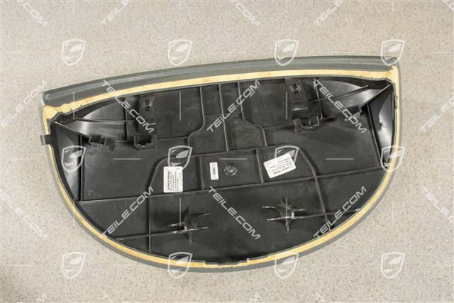 Instrument box, Leatherette, Stone grey