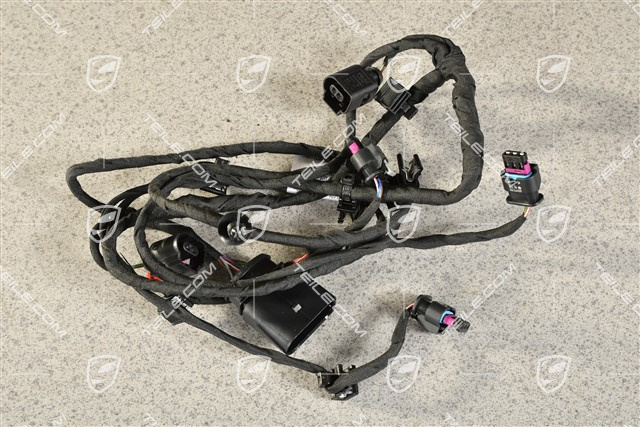 Instalacja elektryczna tylnego zderzaka Turbo, PDC