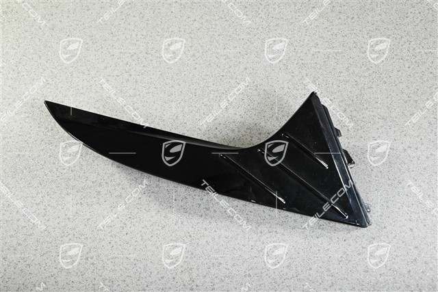 Heckspoilerblende, Schwarz, R