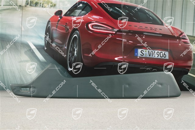 Türverkleidung, Abdeckblende, Leder, Cedargrün, L