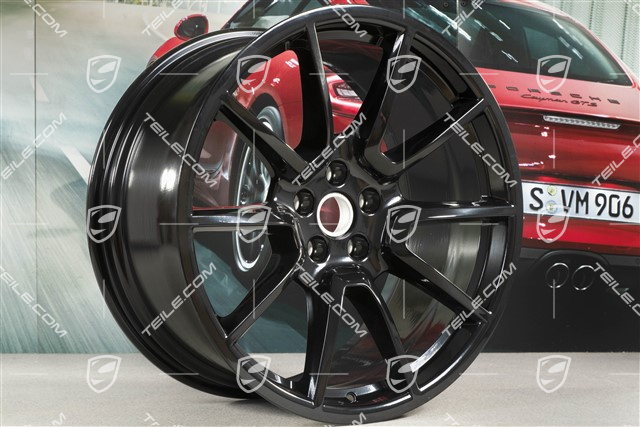 20-inch alloy wheel "Macan SportDesign" 10J x 20 ET19, black high gloss