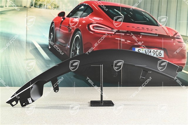 Turbo, Trim cover for rear light, black matt, R