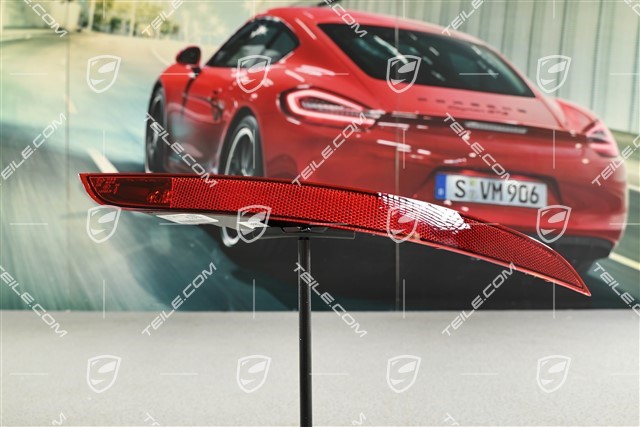 Rear fog light with reflector, R