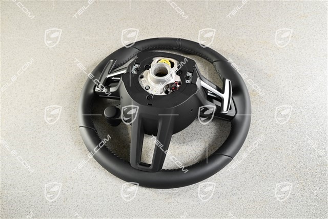 PDK, Multifunktionslenkrad, Leder Schwarz Sport Chrono Paket Plus