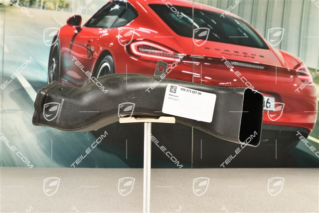 Ventilation air duct centre console, front, L