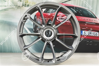 20" felga GT3RS, 9,5J x 20 ET50, platynowa satyna