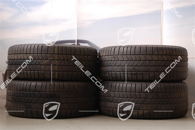 20" Komplet felg z oponami zimowymi Cayenne SportTechno, przód 9"+ tył 9" + opony 275/40 R20, bez czujników RDK