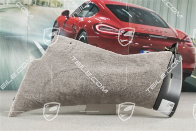 Obudowa dolna pasa bezpieczeństwa, Graphite grey, L