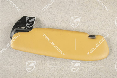 Sonnenblende, Cabrio, Kunstleder, Sandbeige, R