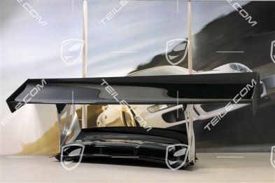 GT3 RS CUP Facelift 2010 rear spoiler, set (engine lid, wing, mountings and all attachmemt parts)