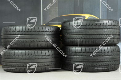 19-inch Panamera Turbo summer wheel set, front 9J x 19 ET60 + rear 10J x 19 ET61 + tyres 255/45 ZR19 + 285/40 ZR19 TPMS