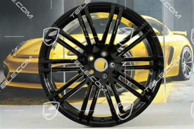 21-inch Turbo III alloy wheels set, 9J x 21 ET26 + 10J x 21 ET19, black high gloss