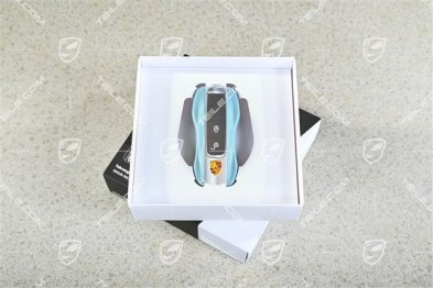 Fahrzeugschlüssel Schlüsselkappe, lackiert Frozenblue metallic