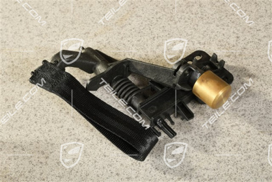 R, Mechanizm klamki wewnętrznej z czarnym paskiem, L