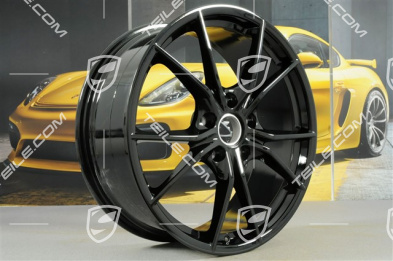 20-inch wheel rim Carrera S IV, 8J x 20 ET57, high-gloss black