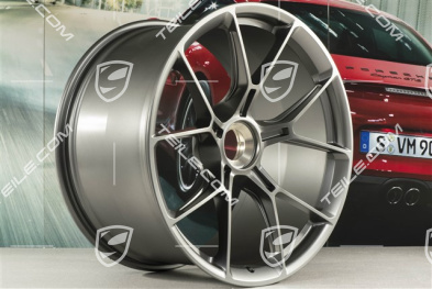 21" felga GT3, 12J x 21 ET45, srebrna dark silver