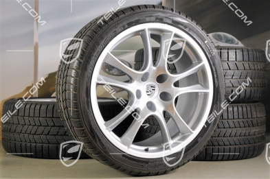 21" Komplet kół zimowych, Cayenne Sport / GTS, felgi 10Jx21 ET50, opony 295/35 R21Y