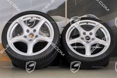 19" Sommerräder Satz, Carrera Classic, Felgen 8J x 19 ET57 + 11J x 19 ET67 + Reifen 235/35 ZR19 + 295/30 ZR19