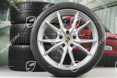 20-inch winter wheels set Carrera S  (IV), rims 8,5J x 20 ET49 + 11J x 20 ET56 + NEW Michelin Pilot Alpin PA4 N1 winter tyres 245/35 R20 + 295/30 R20