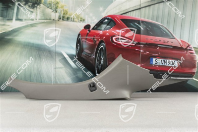 Hardtop Verkleidung, Kunstleder, Graffitigrau, L