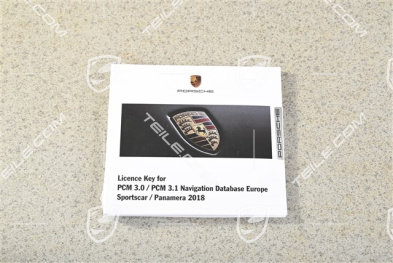 Aktualizacja oprogramowania nawigacji, Europa, pojazdy z PCM 3.0/3.1. Wersja danych 2019