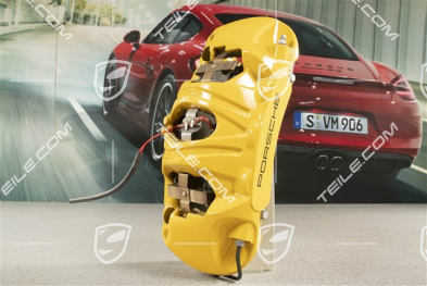 PCCB fixed calliper, Yellow, R