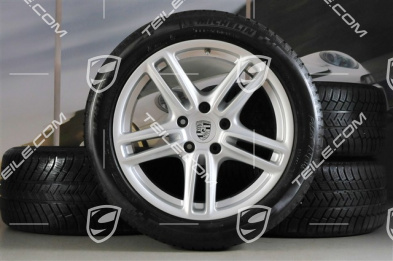 19-inch TURBO winter wheel set, wheels 9J x 19 ET 60 + 10J x 19 ET61 + Michelin winter tyres 255/45 R19+285/40 R19, TPMS sensors