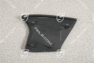 Mittelkonsole, Blende, Leder, seitlich, Schwarz, Cabrio, R
