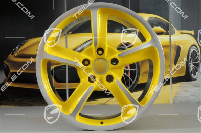 20" Felge Sport Techno, 10J x 20 ET50, Racinggelb