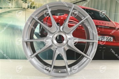 19-inch Rims set GT3RS II 4.0 / GT2RS, GT-Silber, 9J x 19 ET47 + 12J x 19 ET48