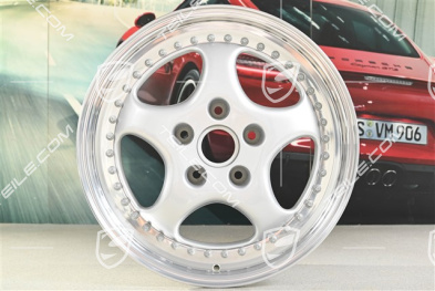 18" Felge, Turbo 3.6, 8J x 18 ET52, Speedline, silber
