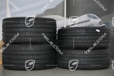 20-inch Carrera Classic II summer wheel set, 8,5J x 20 ET51 + 11J x 20 ET70, Pirelli summer tires 245/35 ZR20 + 295/30 ZR20