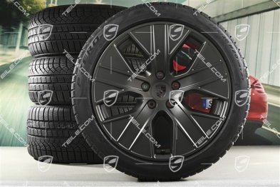 20-inch Turbo Aero winter wheel set, rims 9J x 20 ET54 + 11J x 20 ET60 + Pirelli winter tyres 245/45 R20 + 285/40 R20, Turbonite