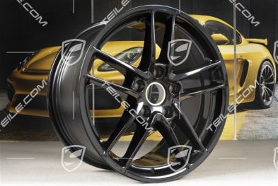 19'' felga Panamera Turbo II 10J x 19 ET61, czarny wysoki połysk