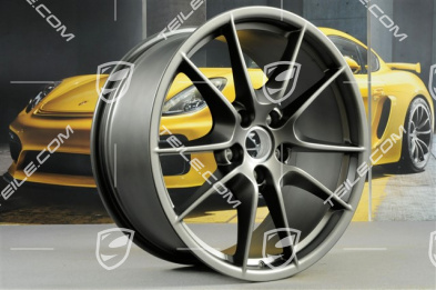 20" Felgensatz Carrera S III, 8J x 20 ET57 + 9,5J x 20 ET45, in Platinum