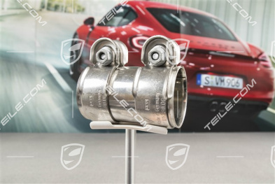 Main exhaust muffler clamping sleeve / clamp / fitting