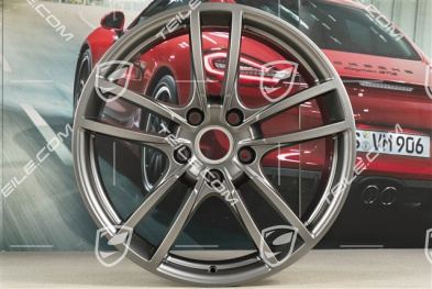 20" Felge Cayenne Sport, 9J x 20 ET50, Platinum-Seidenmatt