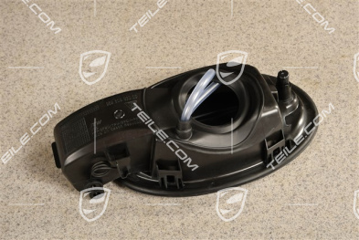 Fuel filler flap housing