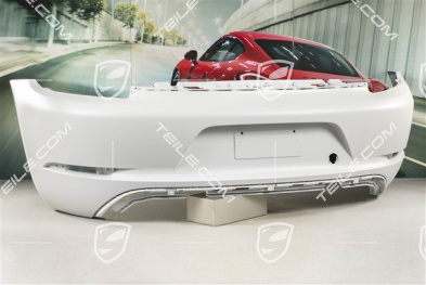 Rear bumper, without ParkAssist/PDC