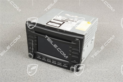 Radio CDR 30, Black matte / Galvano silver