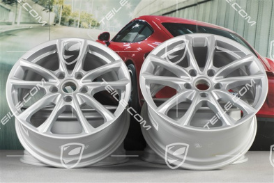 19" Felgensatz Panamera S, 9J x 19 ET64 + 10,5J x 19 ET62