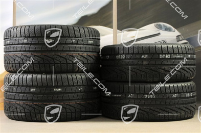 20" Winterräder Satz Carrera S (IV), Felgen 8,5J x 20 ET49 + 11J x 20 ET56 + Pirelli Sottozero II Winterreifen 245/35 R20 + 295/30 R20