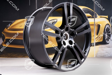 21" Komplet felg Turbo II, czarny mat, 4 felgi 10J x 21 ET50